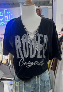 Rodeo Cowgirls chain graphic